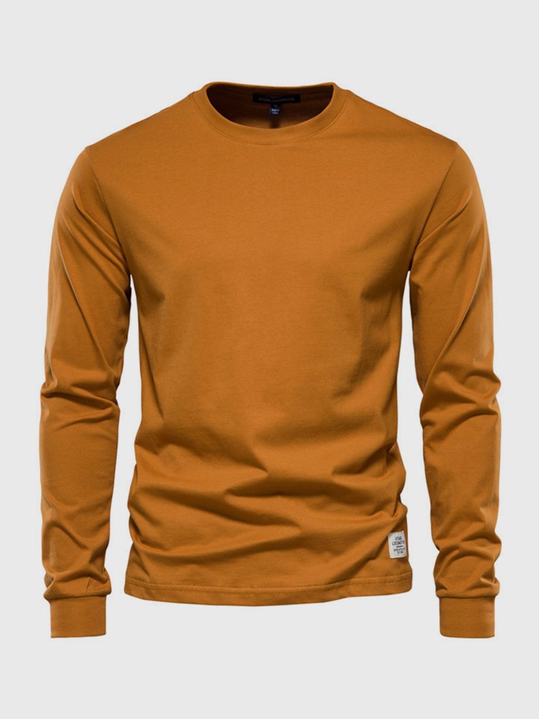 Herren Langarmshirt Mit Rundhals | Klassisch & Zeitlos
