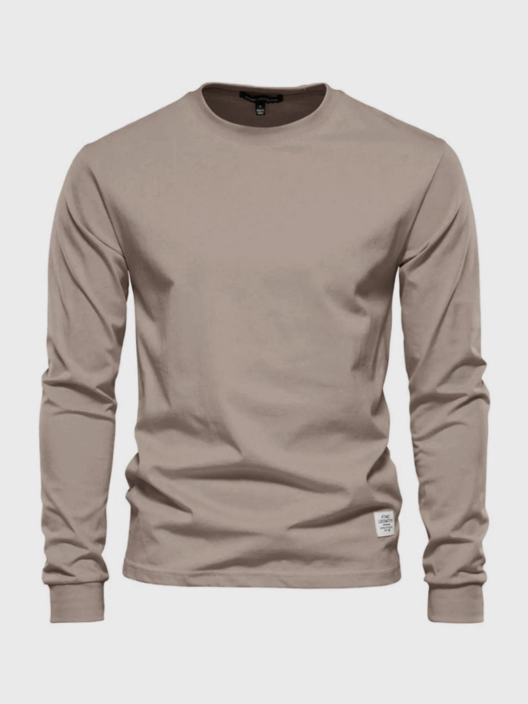 Herren Langarmshirt Mit Rundhals | Klassisch & Zeitlos