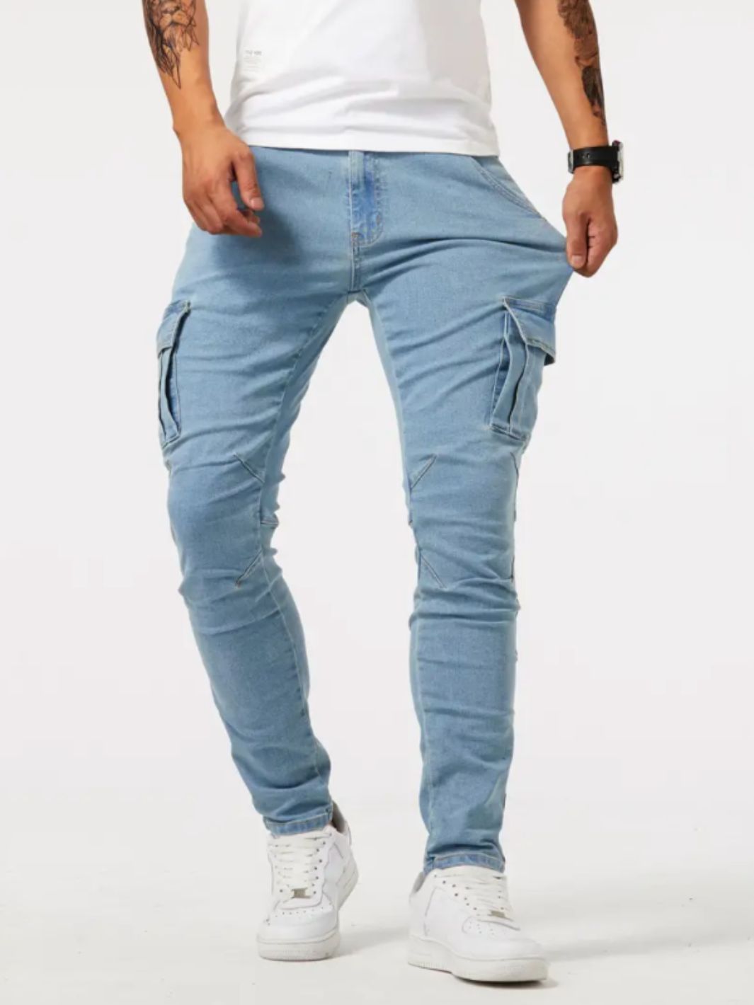Herren Cargo Hose Mit Taschen | Praktisch & Zeitlos