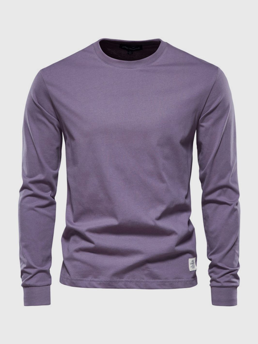 Herren Langarmshirt Mit Rundhals | Klassisch & Zeitlos