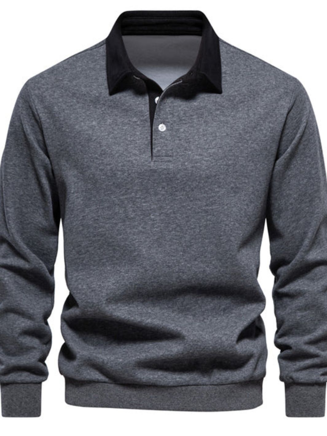 Herren Langarm Poloshirt Mit Kragen | Klassisch & Zeitlos