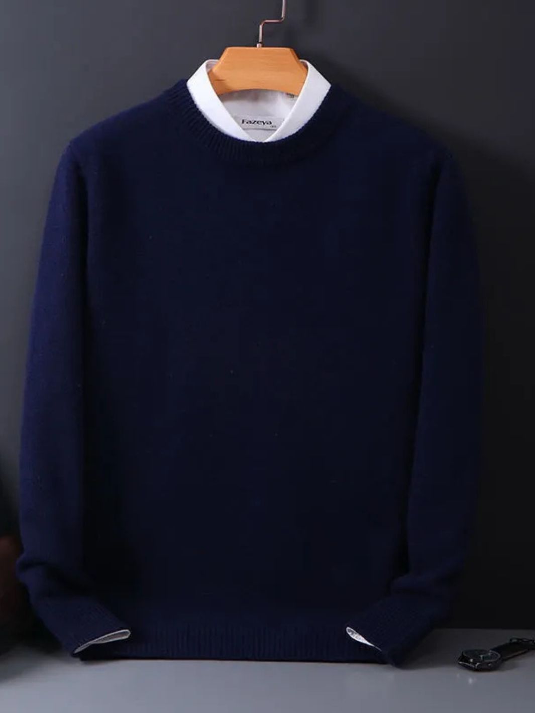 Herren Pullover Mit Rundhals | Klassisch & Vielseitig