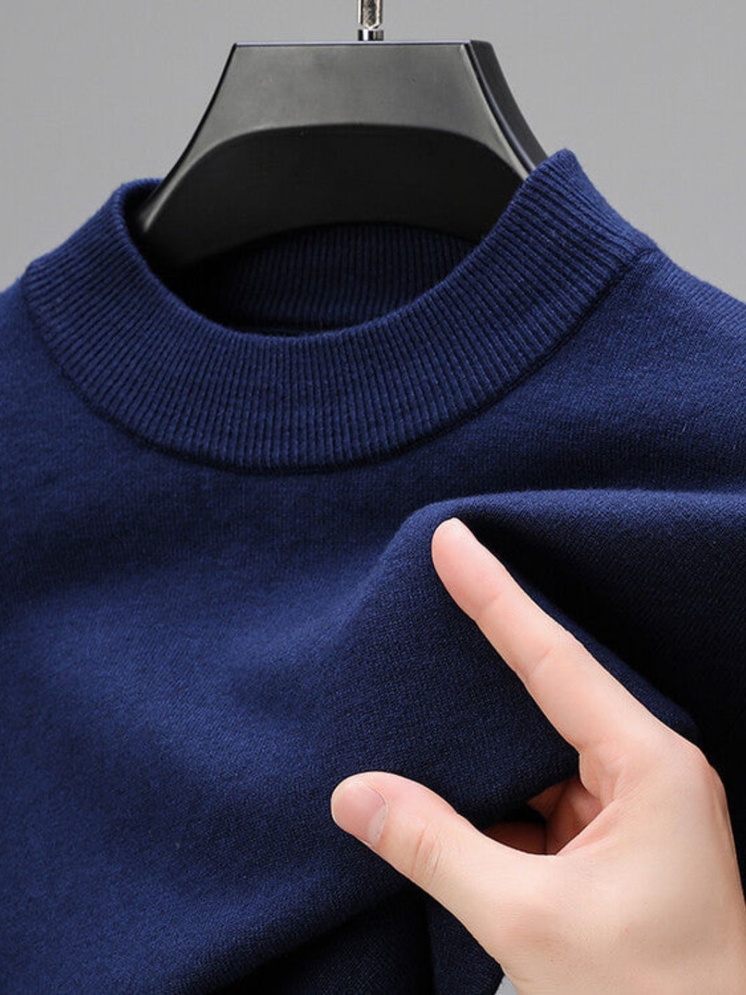 Herren Pullover Mit Rundhals | Zeitlos & Vielseitig