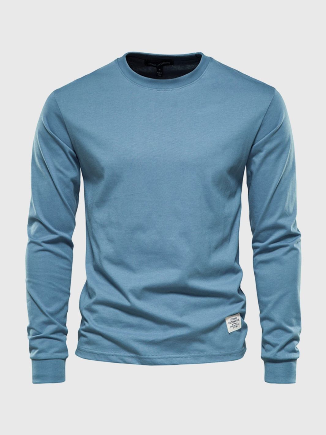 Herren Langarmshirt Mit Rundhals | Klassisch & Zeitlos