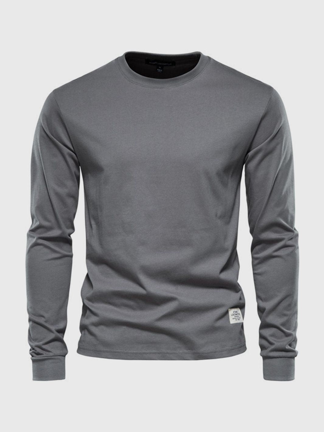 Herren Langarmshirt Mit Rundhals | Klassisch & Zeitlos