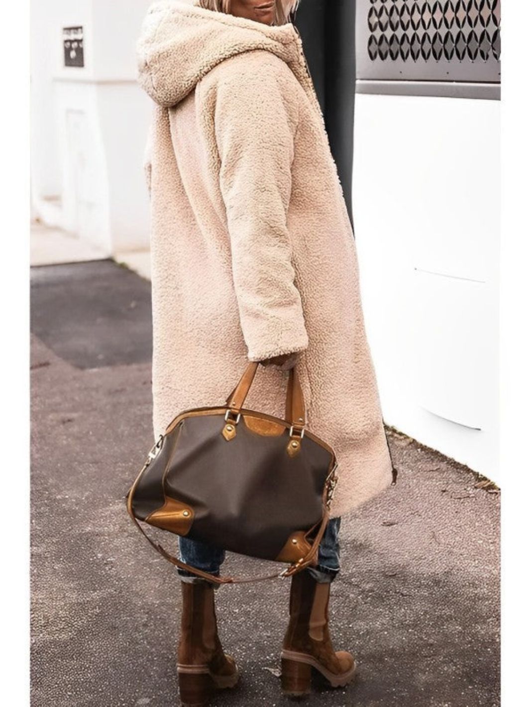Damen Langer Mantel Für Winter | Kapuze & Freizeit