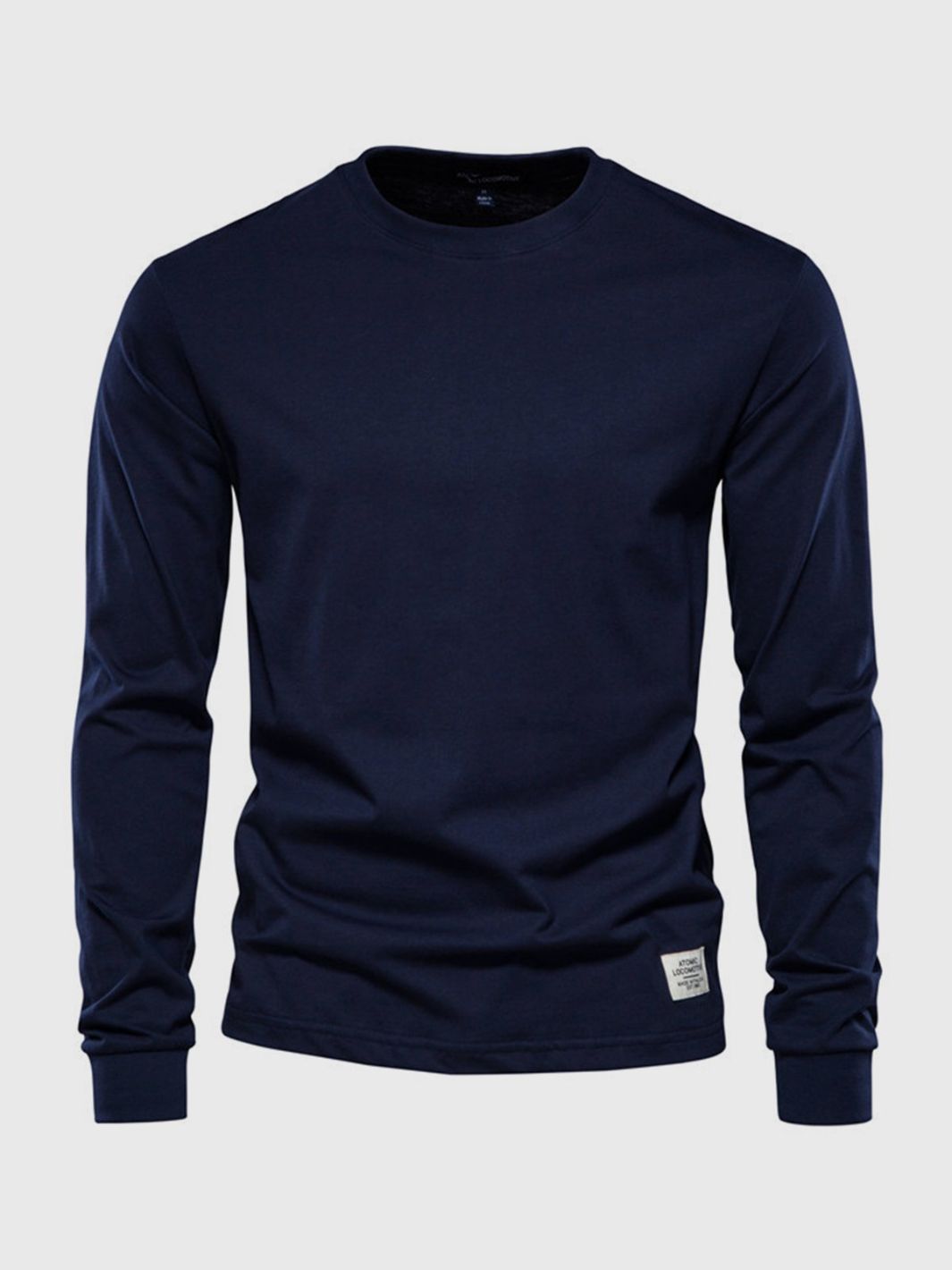 Herren Langarmshirt Mit Rundhals | Klassisch & Zeitlos