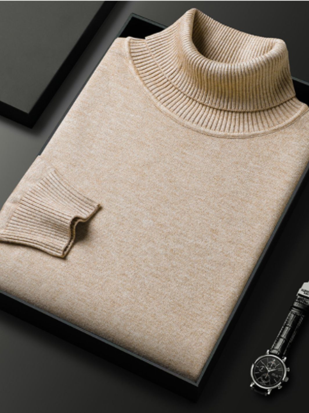 Herren Rollkragenpullover | Warm & Stilvoll