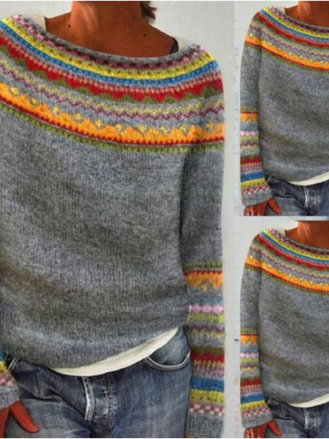 Damen Strickpullover Mit Rundhals | Zeitlos & Praktisch