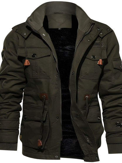 Herren Jacke Mit Mehreren Taschen | Praktisch & Zeitlos