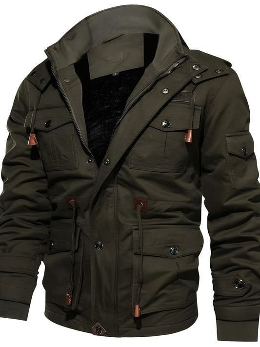 Herren Jacke Mit Mehreren Taschen | Praktisch & Zeitlos