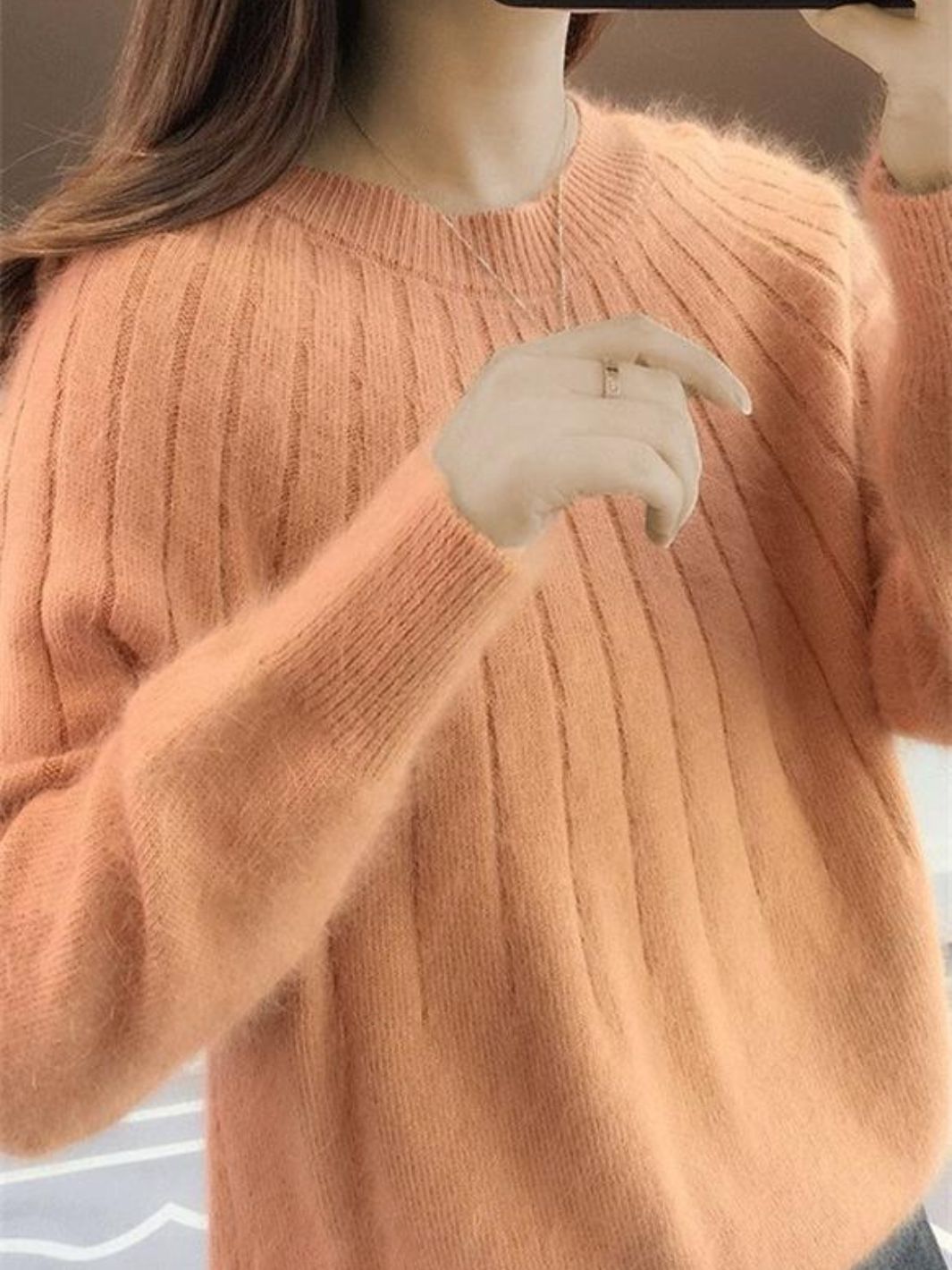 Damen Strickpullover Mit Rundhals | Zeitlos & Praktisch