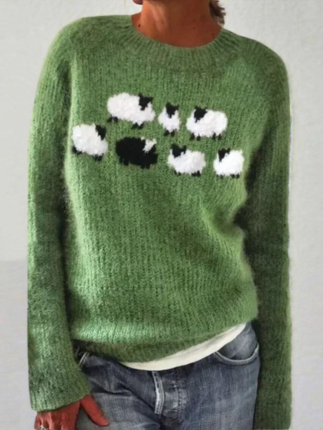 Damen Strickpullover Mit Rundhals | Zeitlos & Praktisch